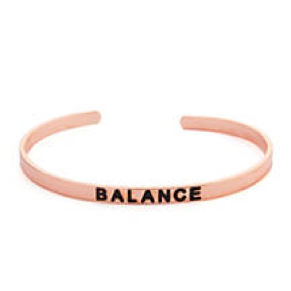 Jewelry - Rose Gold “Balance” Cuff
